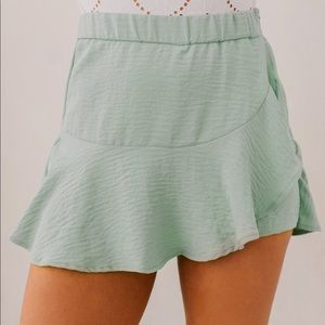 Love Tree mint skort